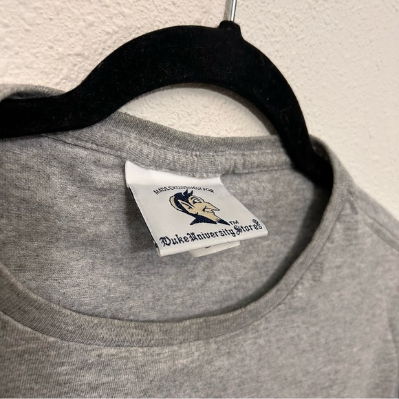 Duke University Short Sleeves Cropped Style Tee Shirt Large - Picture 3 of 4